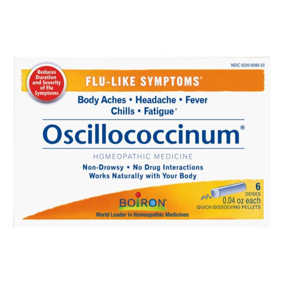 Boiron Oscillococcinum Quick-Dissolving Pellets 6'S