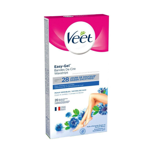 Veet Veet Sensitive Skin Wax Strips 20's