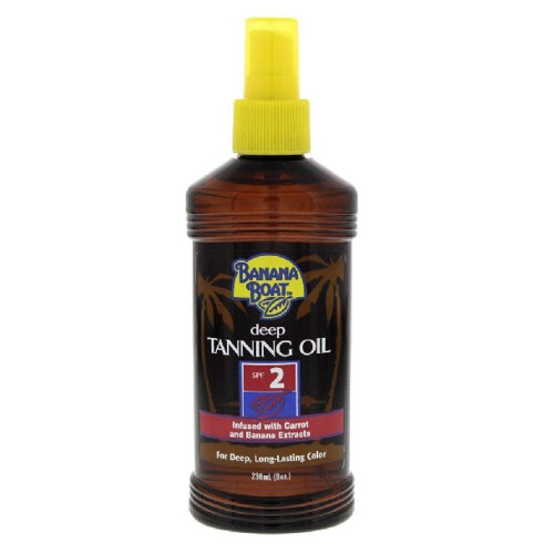 Banana Boat Spf2 Deep Tanning Oil 236ml