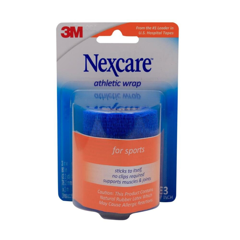 3M Nexcare Athletic Wrap Blue