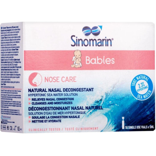 Sinomarin Babies Nose Care 5ml Vials 18'S