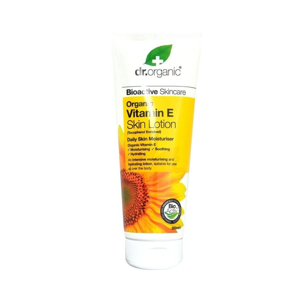 Cream Dr Organic Vitamin E Skin Lotion | Hydrating Moisturizer - 200Ml