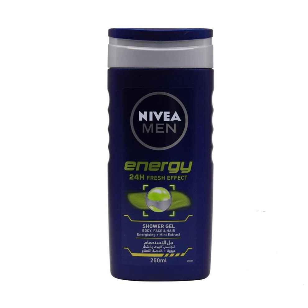 Nivea For Men Energy Shower Gel 250ml