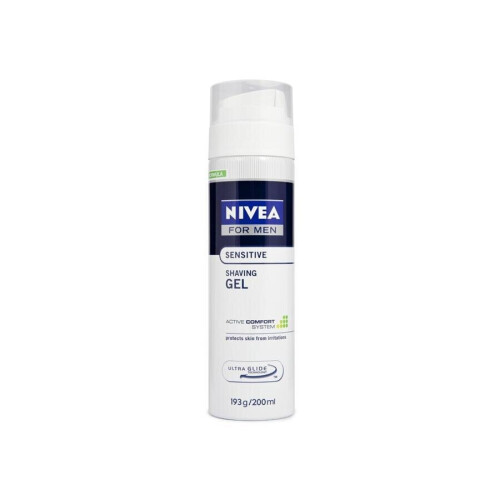 NIVEA Nivea For Men Sensitive Shaving Gel 200ml