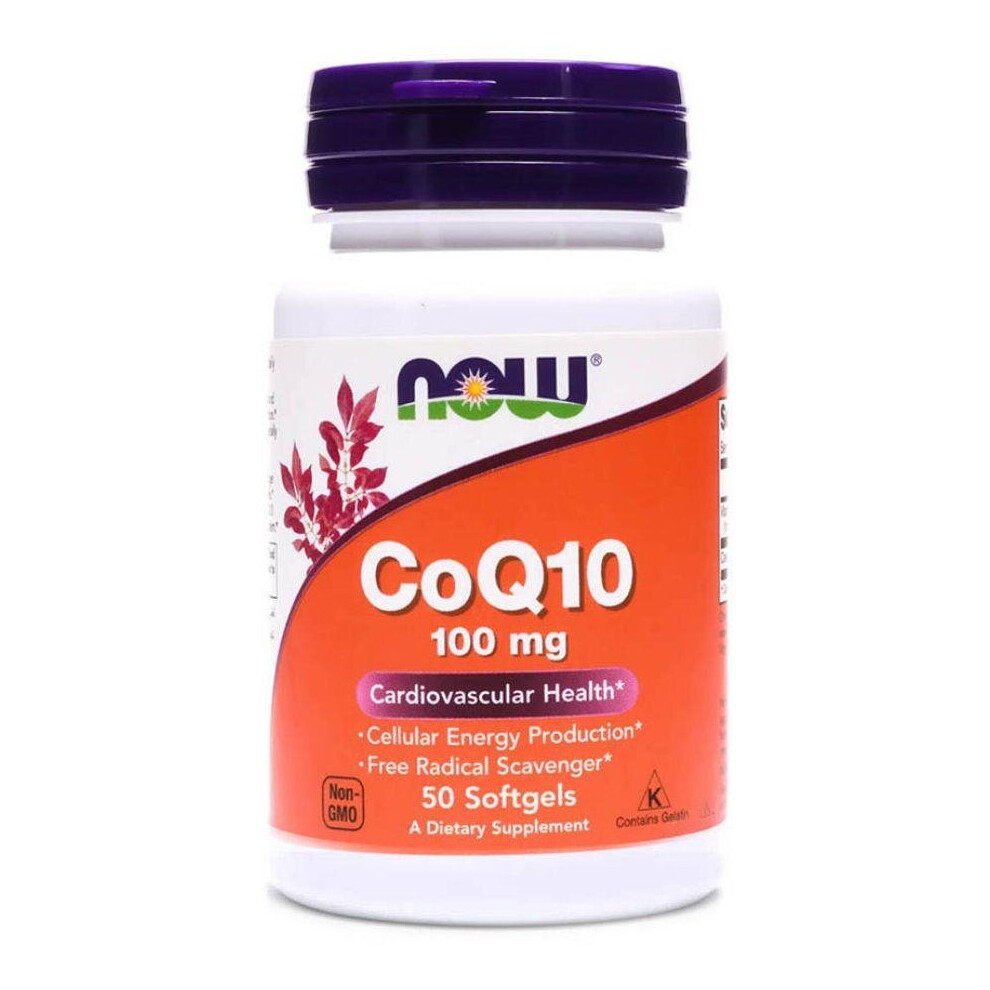 Now CoQ10 Cardiovascular Health Softgels 50's
