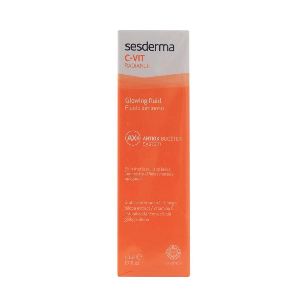 Sesderma C Vit Radiance Glowing Fluid Antiox Booster System 50ml
