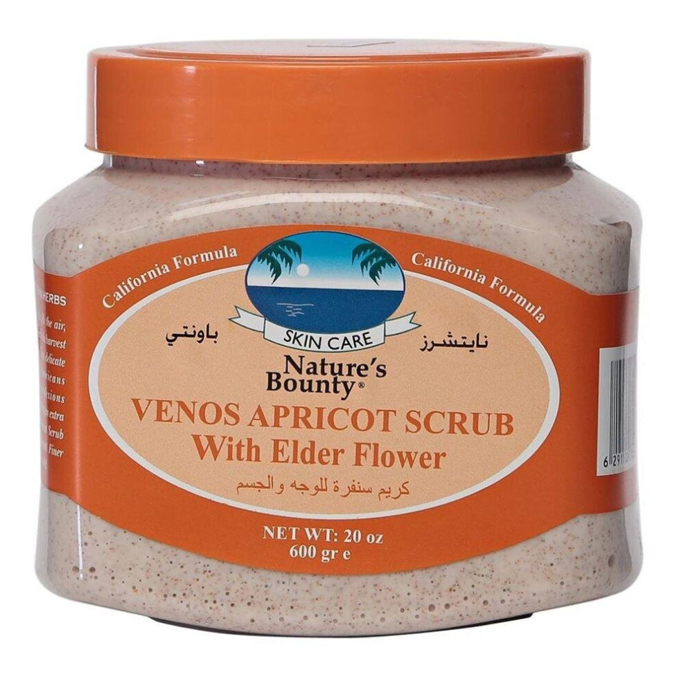 Nature'S Bounty Venos Apricot Facial Scrub Exfoliating Skin Care - 600G