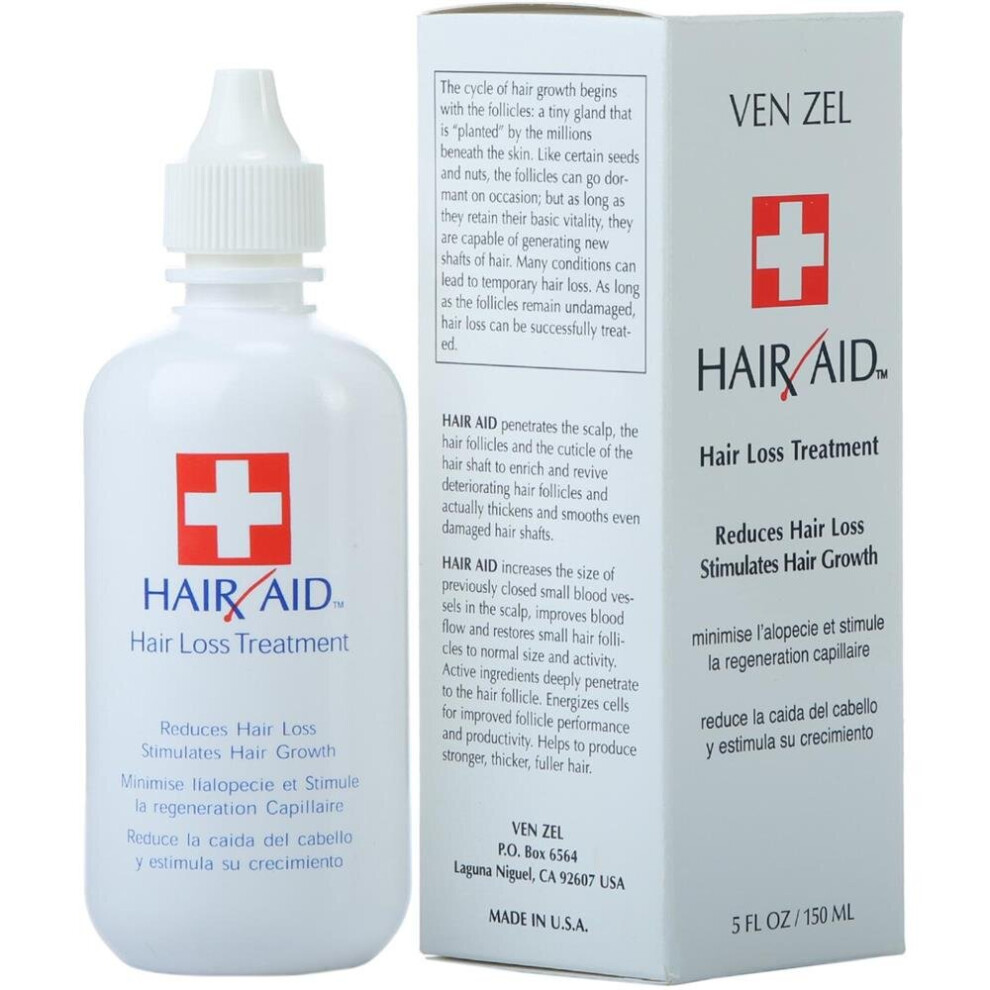 Rexsol Hair Aid Tonic Reduce Hair loss Stimulate Hair Growth & Increase Strength 150ml