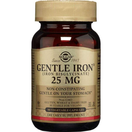 Solgar Gentle Iron Vegetable Capsules 90's