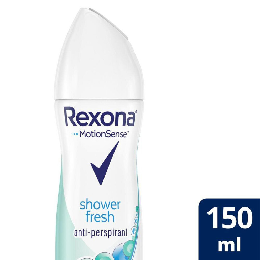 Rexona Antiperspirant Aerosol Deodorant Shower Fresh 150ml