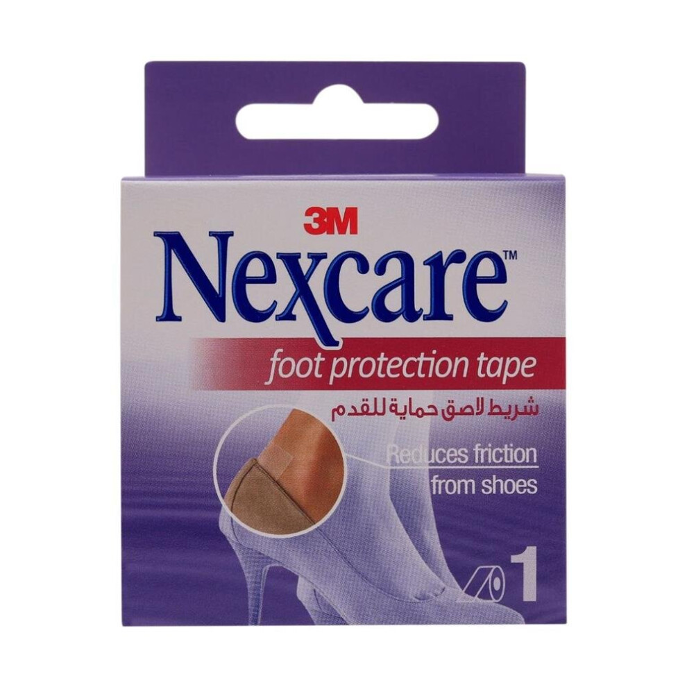3M Nexcare Foot Protection Tape 60'S | Blister Prevention Tape for Foot Care, Walking & Sports Protection