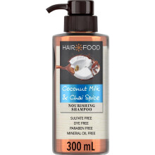 Hair Food Sulfate Free Nourishing Shampoo With Coconut And Chai Spice 300ml