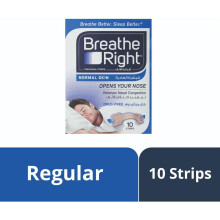Breathe Right Normal Skin Tan Nasal Strips 10'S