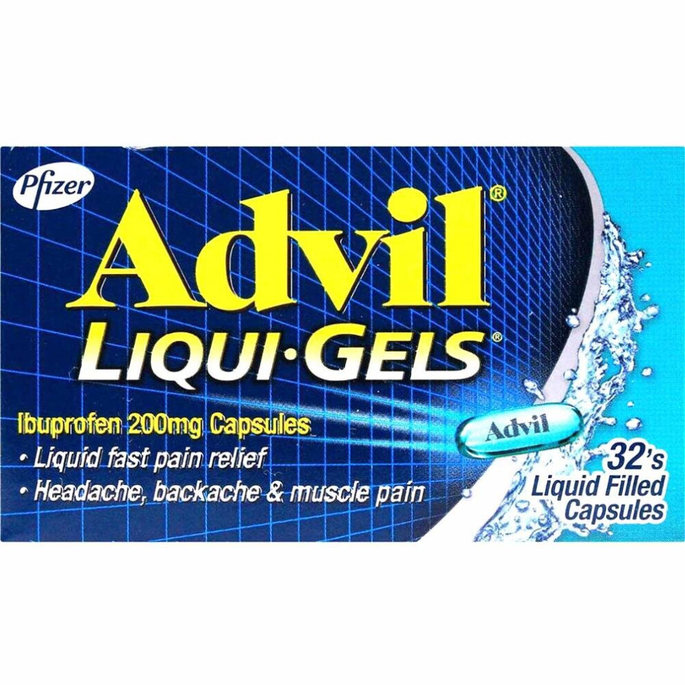 Advil Liqui-Gels Capsules 32'S