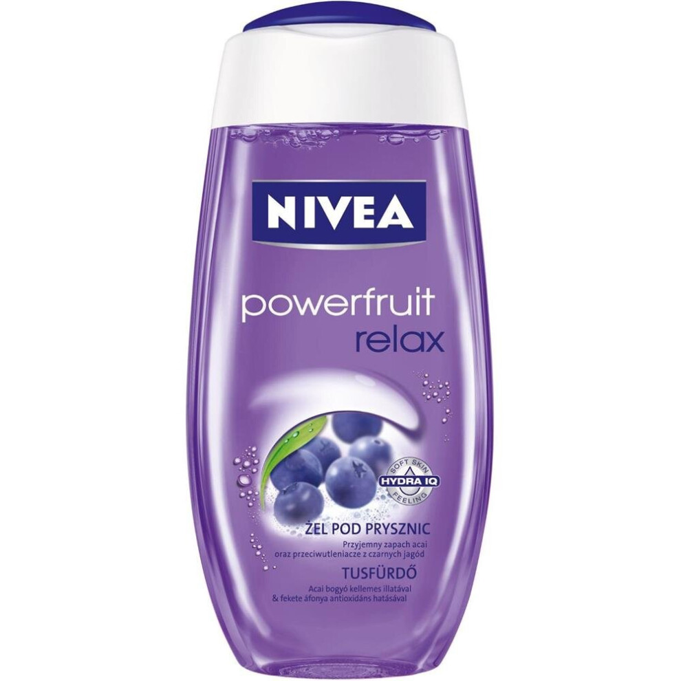 Nivea Shower Powerfruit Relax Shower Gel 250ml