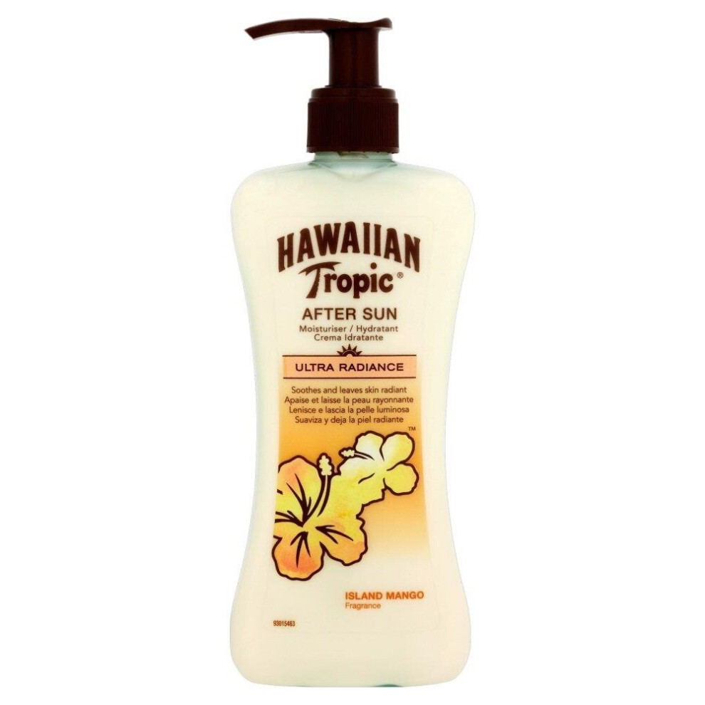Hawaiian Tropic After Sun Ultra Radiance Moisturizer | Soothing Hydrating Lotion for Sun-Exposed Skin - 240ml