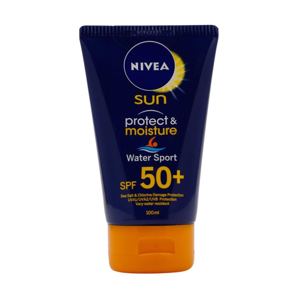 Nivea Sun Protect & Moisture Water Sport Lotion Spf50+ 100ml