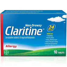 Claritin 24 Hour Non Drowsy Allergy Relief Tablets 10Mg 10'S