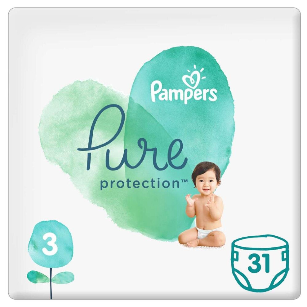 Pampers Pure Protection Diapers Size 3 6-10kg 31's