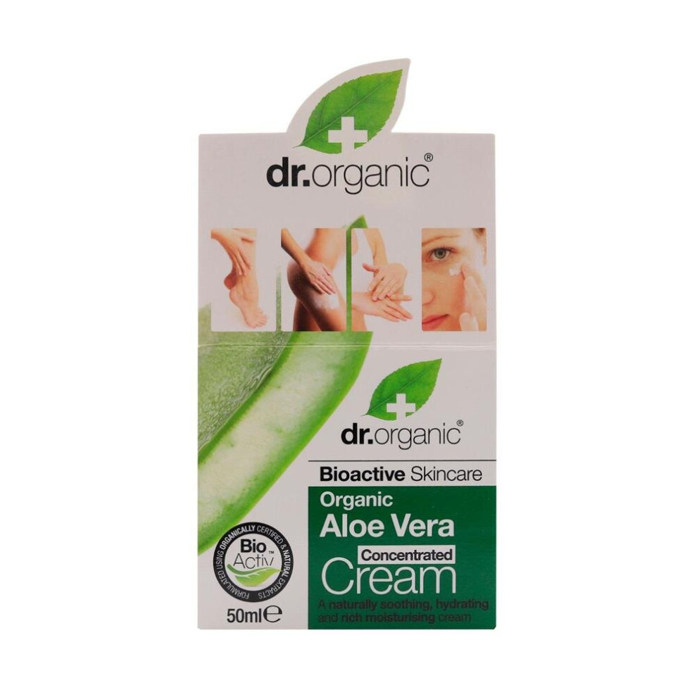 Cream Dr.organic Aloe Vera Concentrated 50Ml