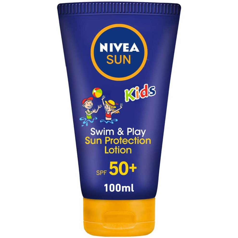 Nivea Sun Kids Swim & Play Lotion Spf50+ 100Ml