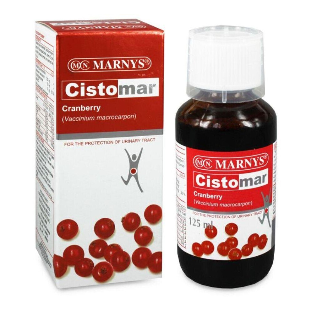Marnys Cistomar Cranberry Liquid | Urinary Tract Health Supplement - 125Ml