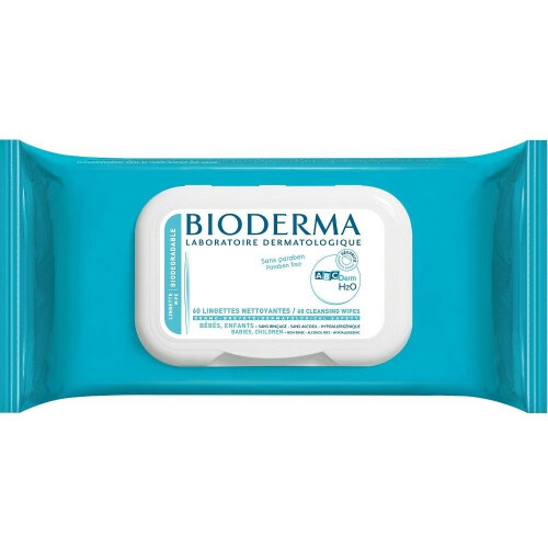 Bioderma Bioderma ABCderm H2O Cleansing Wipes 60's