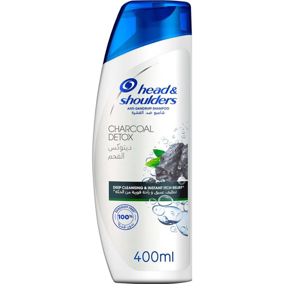 Head & Shoulders Charcoal Detox Anti-Dandruff Shampoo 400Ml