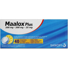 Maalox Plus Chewable Tablets 40'S