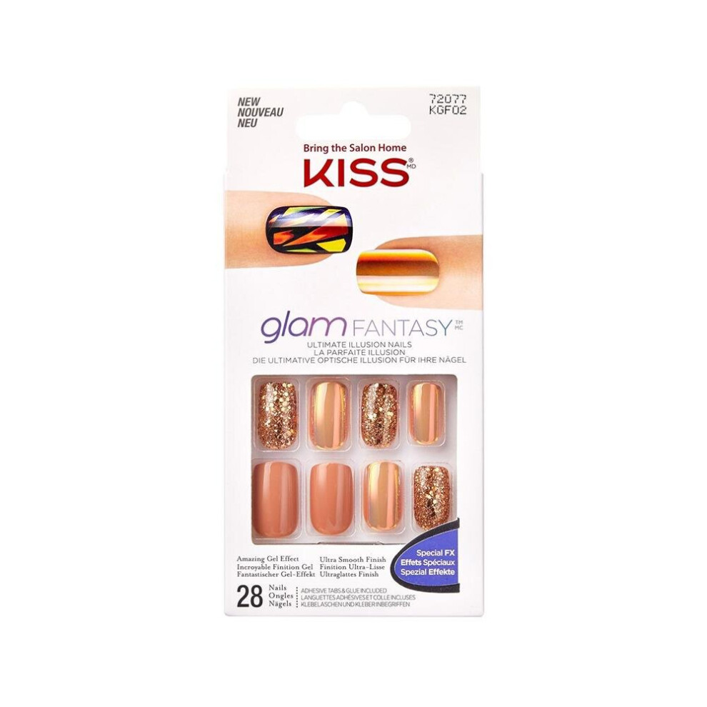 Kiss Glam Fantasy Ultimate Illusion Kit Artificial Nails Set