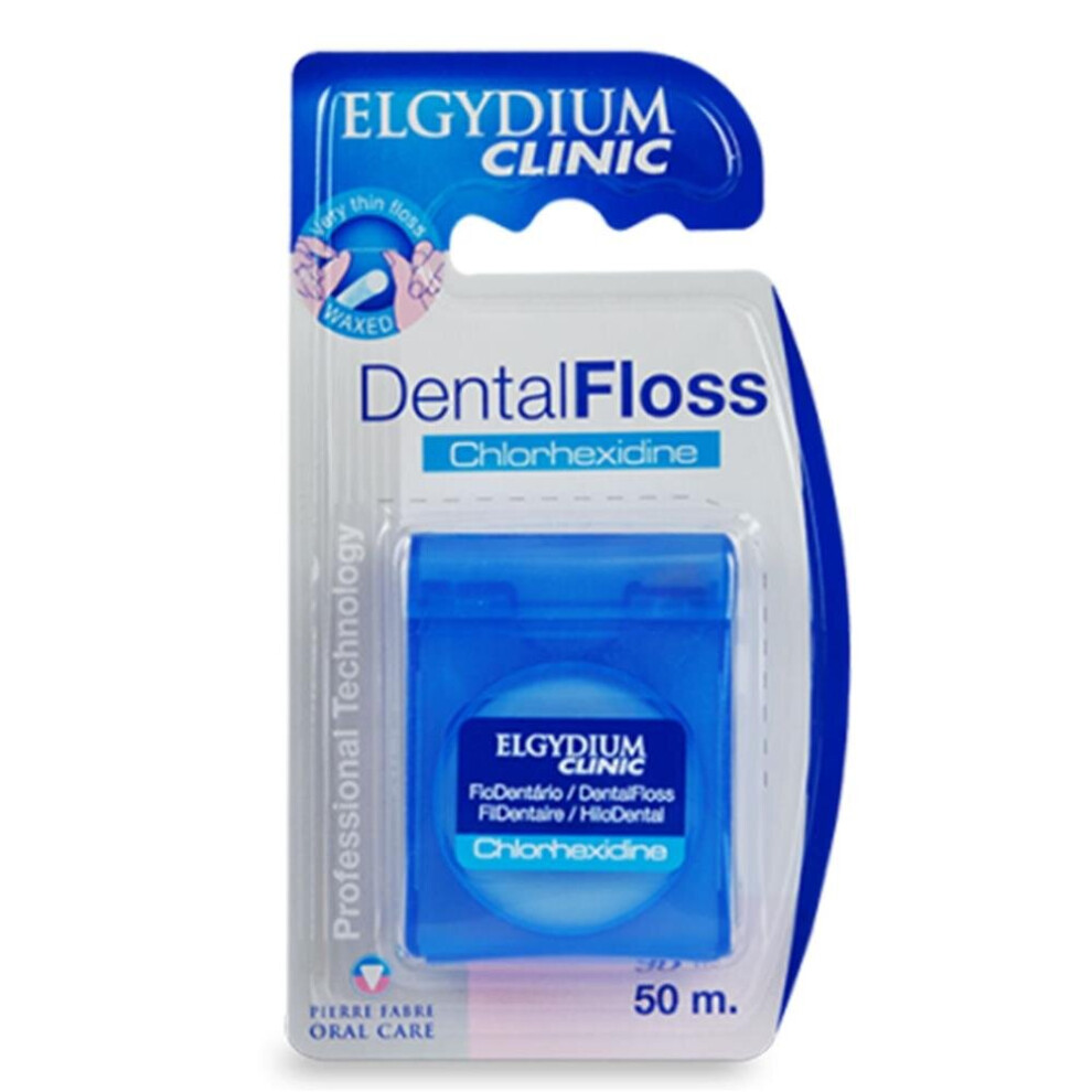 Elgydium Clinic Chlorhexidine Dental Floss 50's