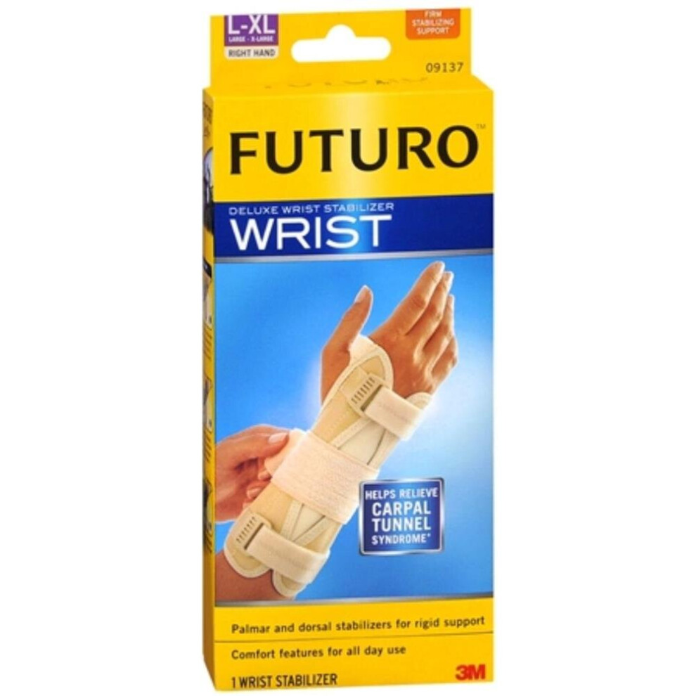 3M Future Deluxe Wrist Stabilizer Right Hand Large-Extra Large