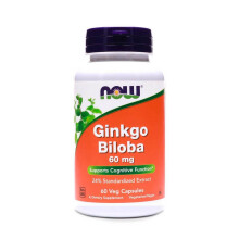 Now Ginko Biloba Veg Capsules 60's