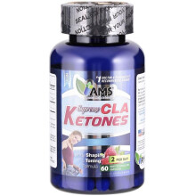 AMS CLA Ketones Capsules 60's Supports Weight Loss