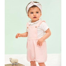Petit Bateau Underwear BODY MC COLLERETTE Marshmallow Female 010 - 6m