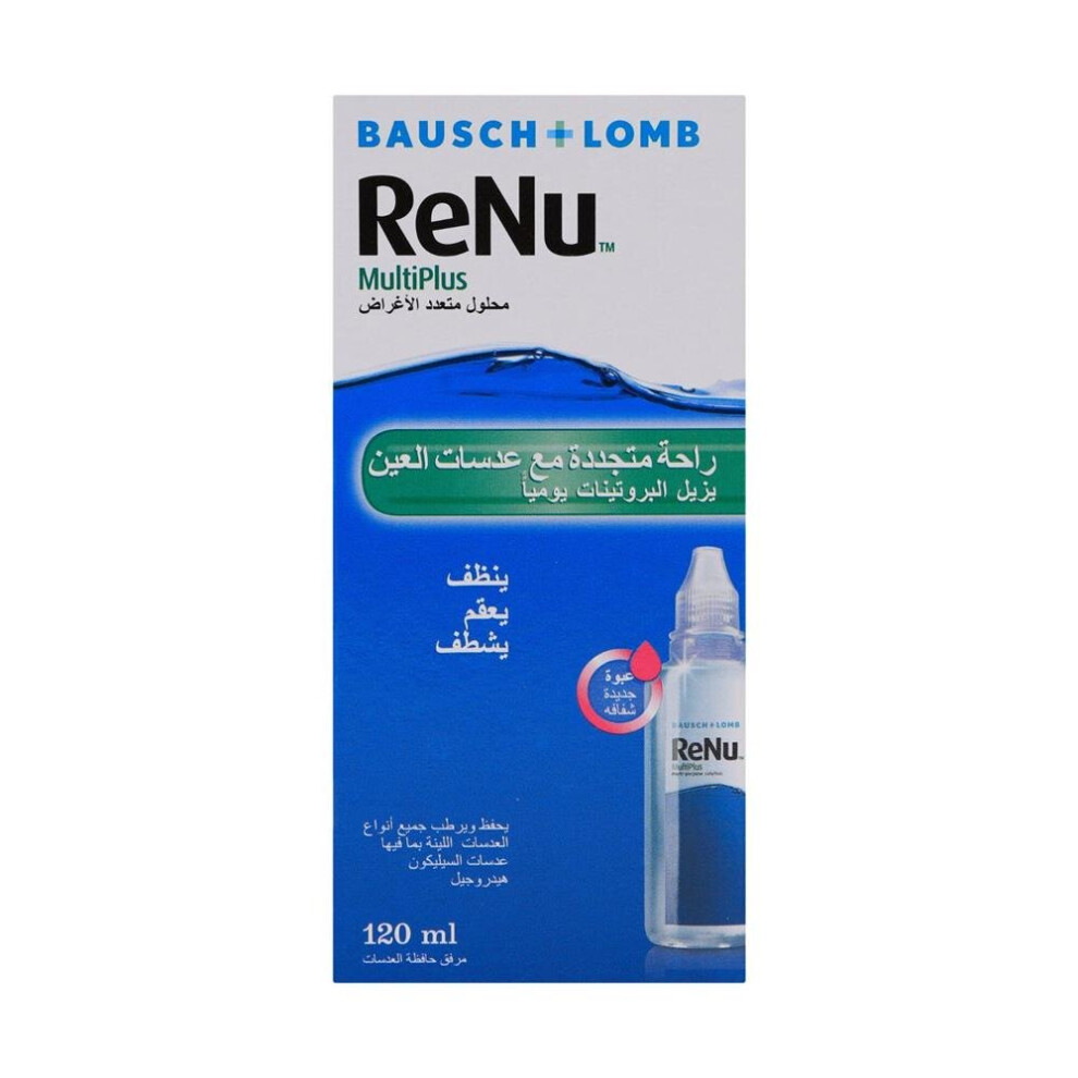 Bausch And Lomb Renu Multiplus Multi Purpose Solution 120ml