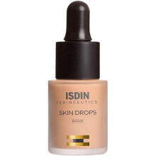 Isdin Skin Drops SPF15 Bronze 15ml | Tinted Sun Protection Drops for Natural Glow & Sun Defense