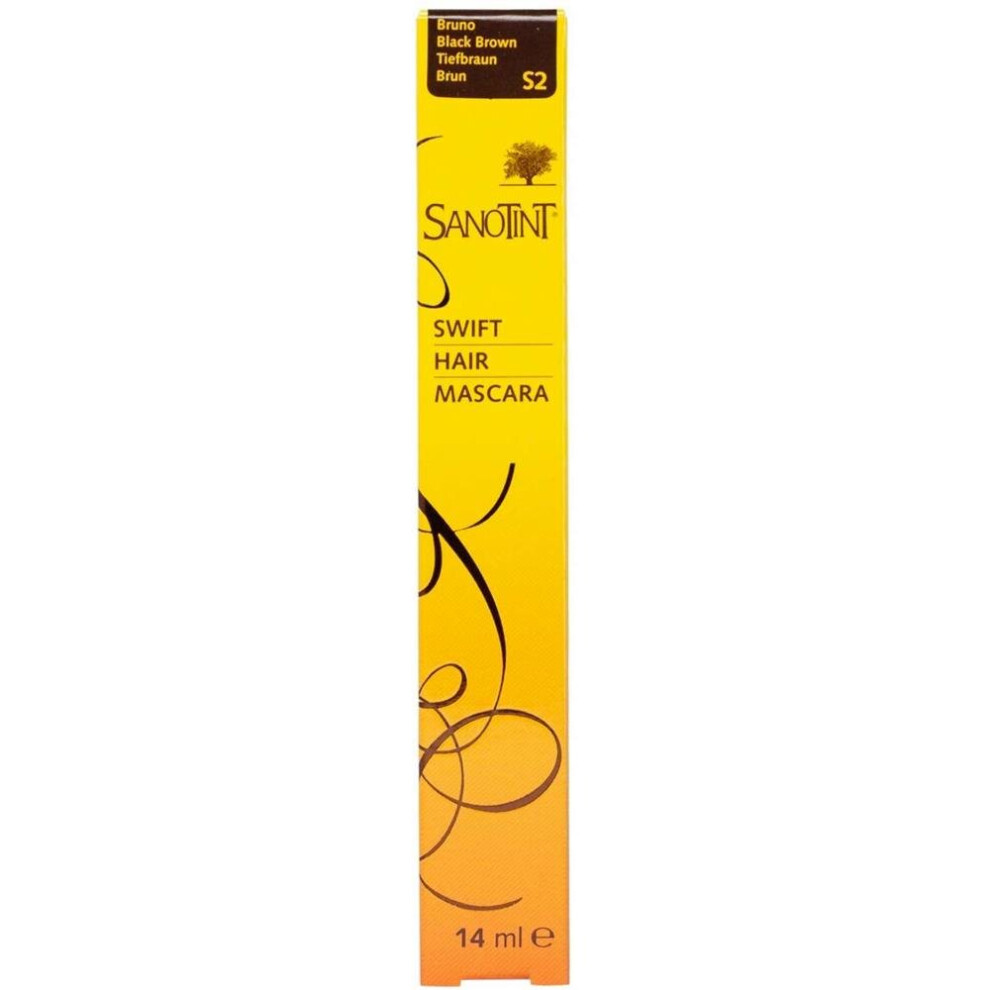 Sanotint Swift Hair Mascara Black Brown S2 14ml