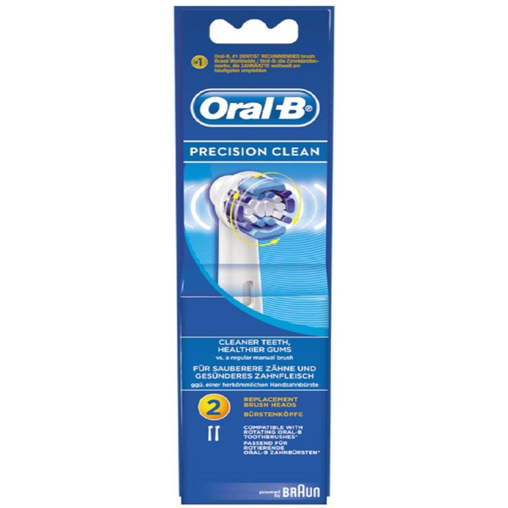 Braun Oral-B Flexisoft Replacement Toothbrush Head 2'S Size 2
