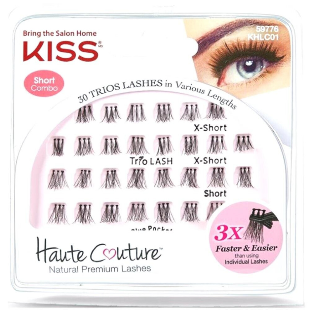 Kiss Haute Couture Trio Eyelash 30'S