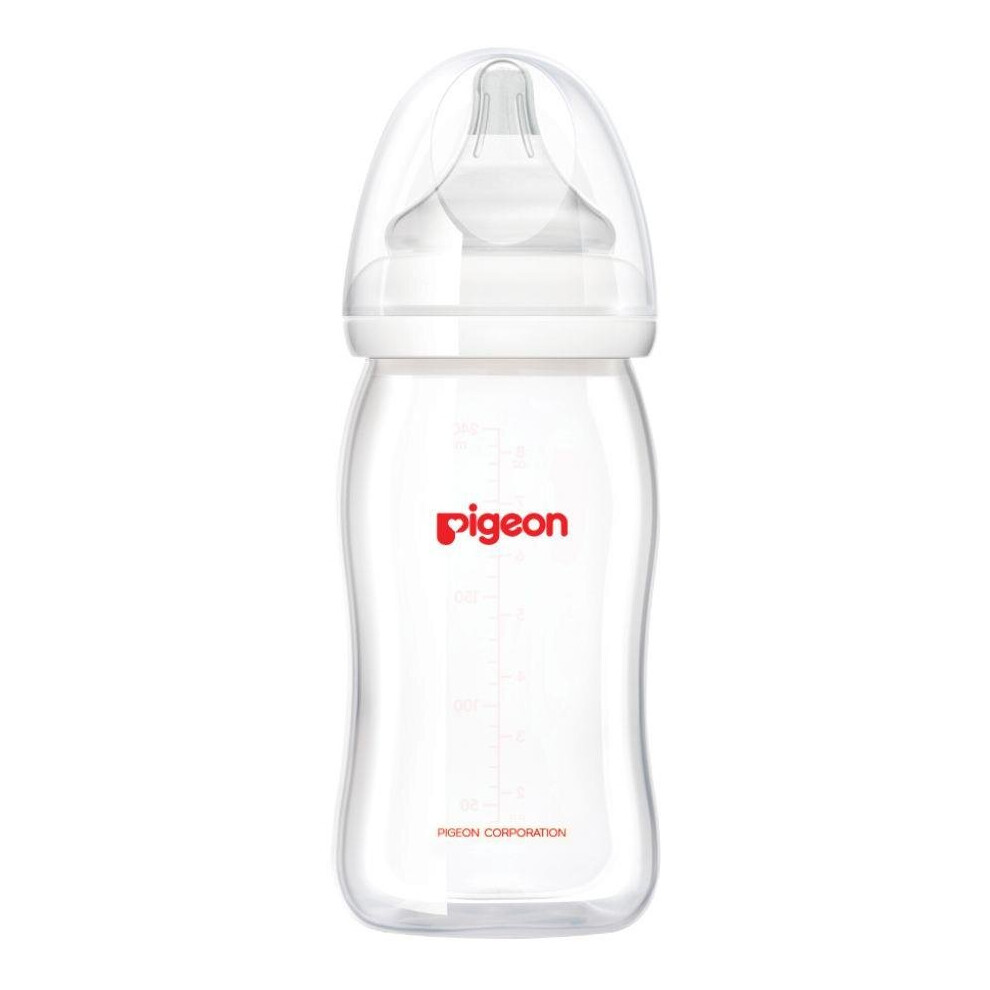 Pigeon KPP Wide Neck Plastic Bottle 240ml 00874