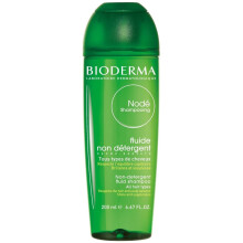 Bioderma Node Non Detergent Fluid Shampoo 200 ml Gentle Daily Cleanser to Respect Scalp Balance and Restore Natural Hair Shine and Volume