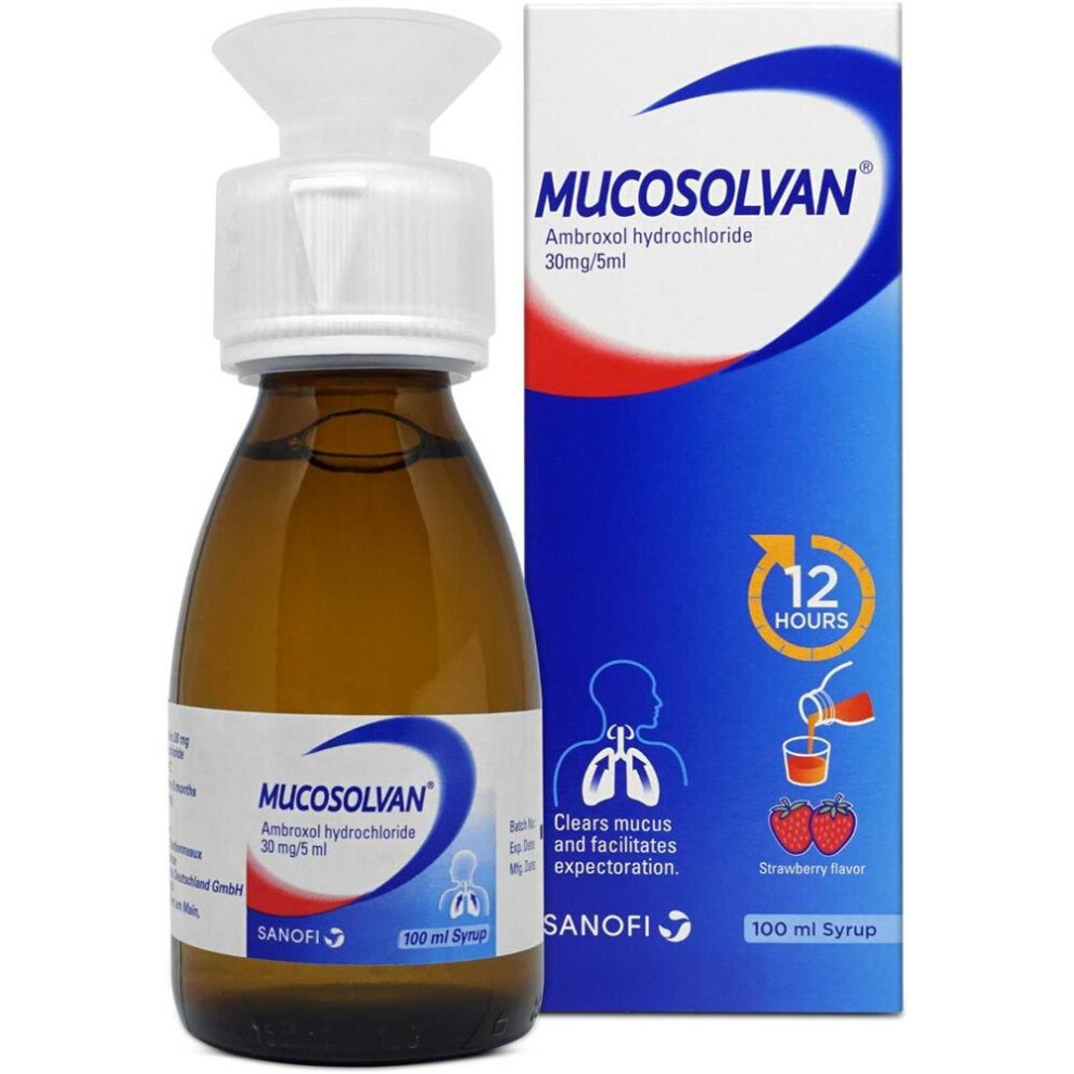 Mucosolvan Cough Cold & Flu Syrup 100ml