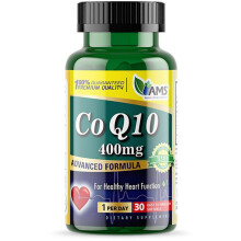 AMS CoQ10 400 mg Softgels 30's | Heart Energy Antioxidant Supplement