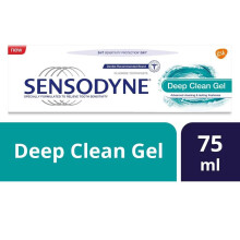 Sensodyne Deep Clean gel Toothpaste Cavity Protection & Fresh Breath - 75ml