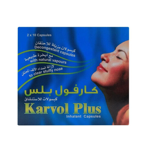 Karvol Plus Inhalant Capsules 20'S