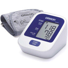 Omron M2 Basic Blood Pressure Monitor | Easy-to-Use, One-Touch Measurement, Accurate Blood Pressure & Pulse Readings, Compact & Portable
