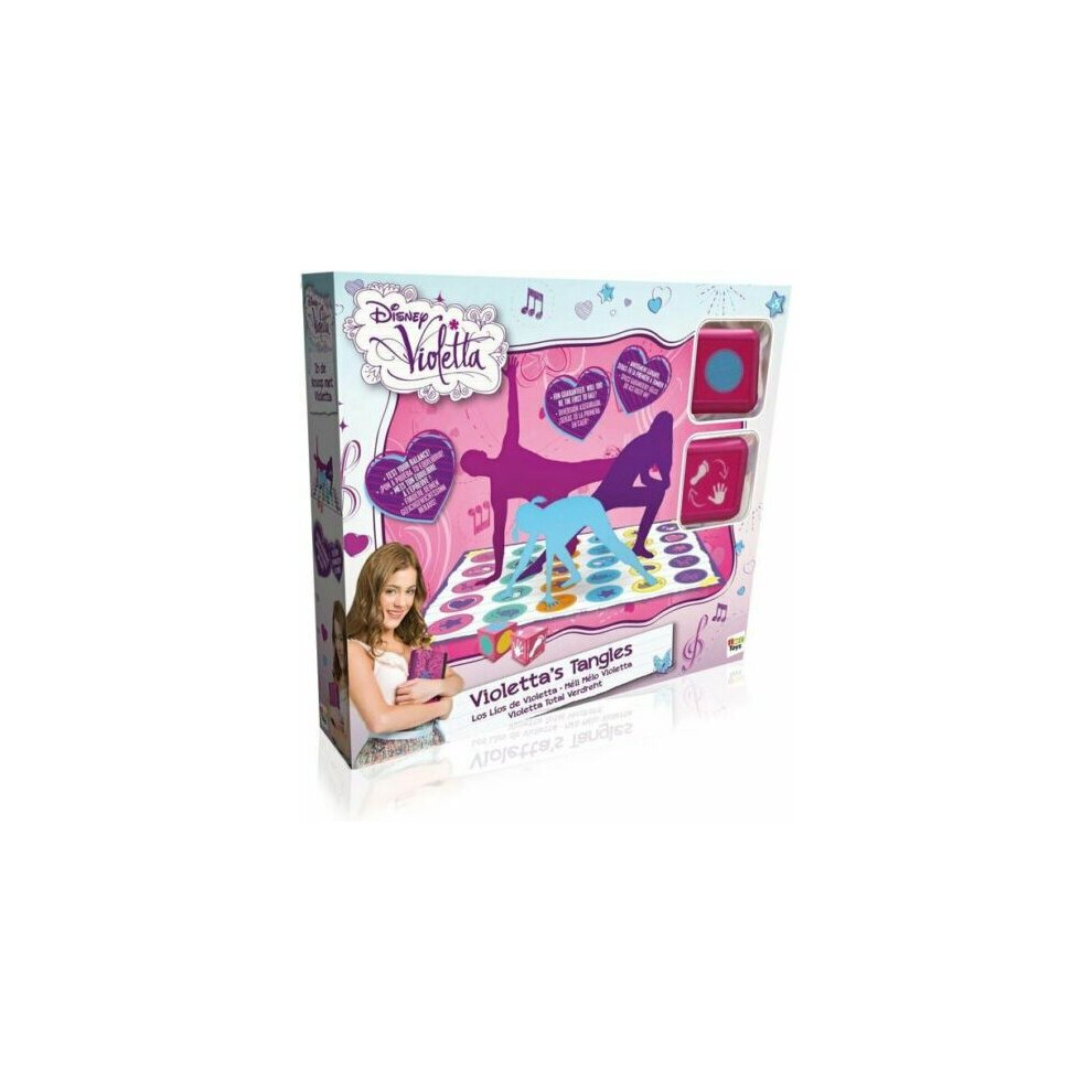 Disney Violette Dance Game The Exclusive Twister Game - Imc Toys Small