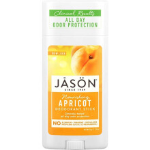 Jason Apricot Deodorant Stick| Natural Aluminum-Free Long-Lasting Deodorant - 71g