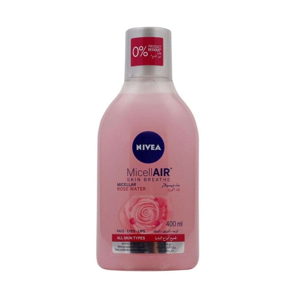 Nivea Micellair Skin Breathe Micellar Rose Water 400Ml